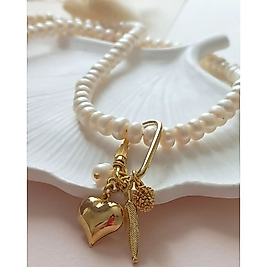 'İNCİ CHARMS KOLYE ' 