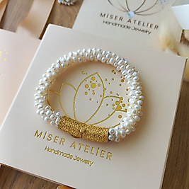 SERRA BRACELET ~5 gümüş klipsli bileklik 