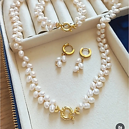 GEMİCİ KİLİTLİ GÜMÜŞ PETAL SET