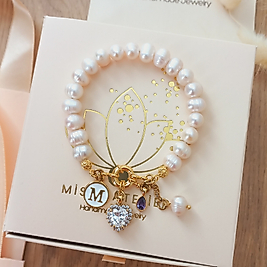 SOFTLY PINK~2  BRACELET 
